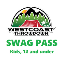 Load image into Gallery viewer, West Coast Throwdown 2024 Swag Pass (Kids, 12 and Under)