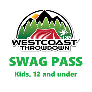 West Coast Throwdown 2024 Swag Pass (Kids, 12 and Under)