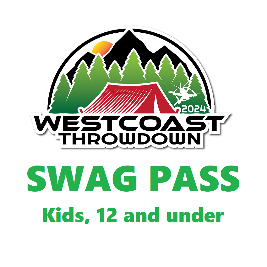 West Coast Throwdown 2024 Swag Pass (Kids, 12 and Under)